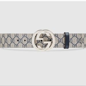 GG Supreme Gucci belt with G buckle SIZE 29-31